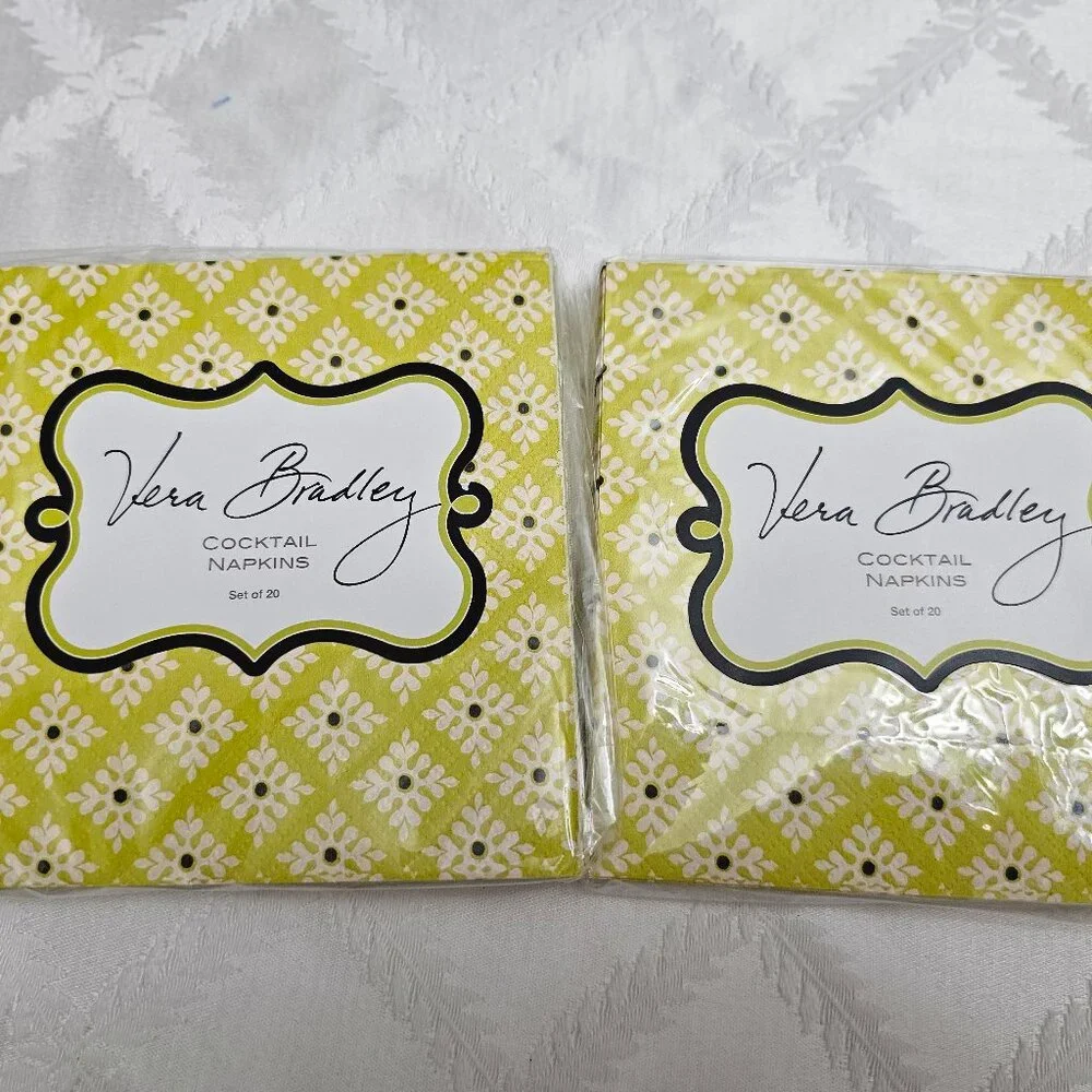 Vera Bradley Cocktail Napkins!